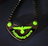 WWII German Feldgendarmerie Gorget